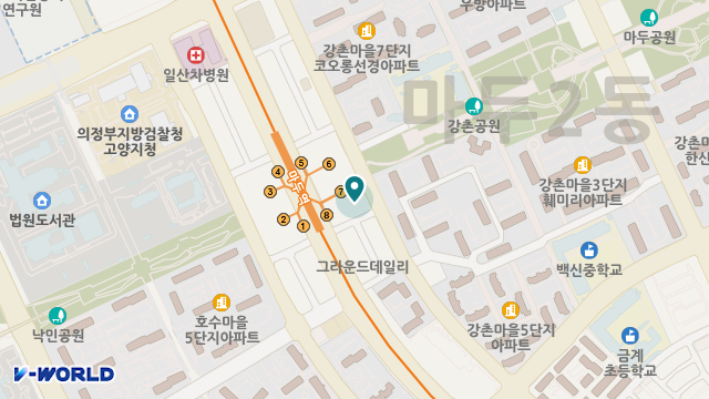그린의료기복지용구 위치 지도