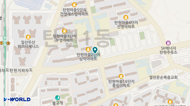 아름다운백합센터 위치 지도