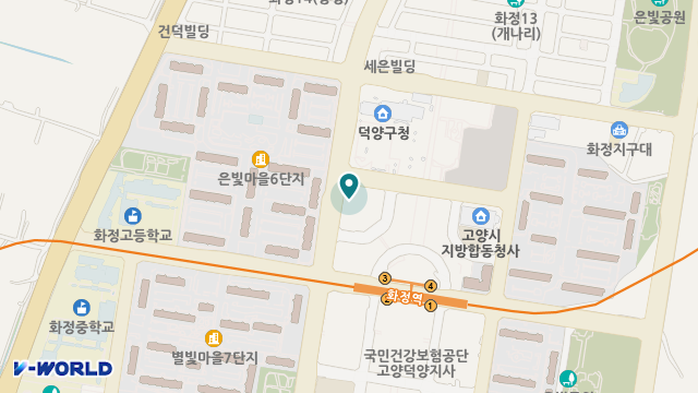한사랑노인복지센터 위치 지도