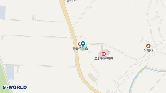 고양노블재활주간보호 위치 지도