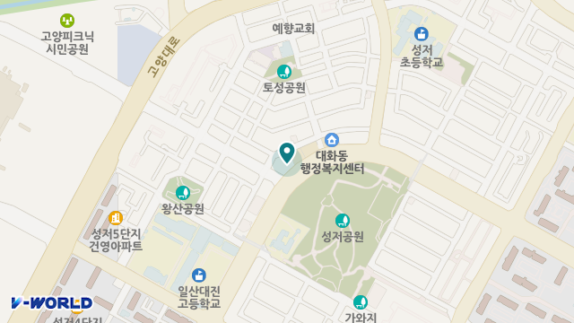 대화노인주간보호센터 위치 지도