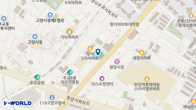 고양참조은방문요양센터 위치 지도