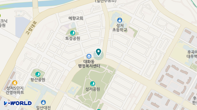 스마일시니어 사랑과섬김 재가장기요양기관 위치 지도