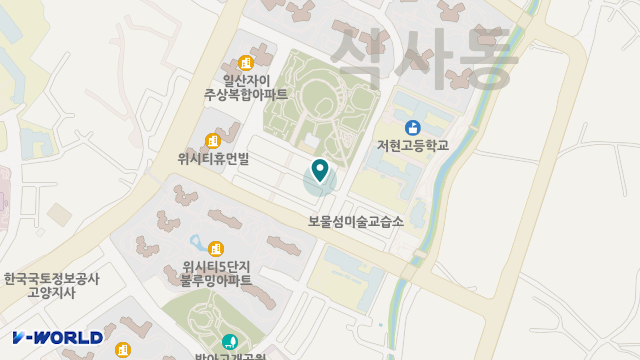시니어데이케어 주은 일산센터 위치 지도
