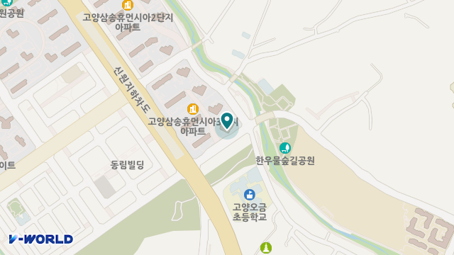 신원복지센터 위치 지도