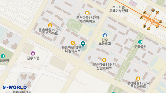 지니방문요양센터 위치 지도