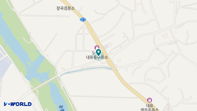 내유소망노인복지센터 위치 지도