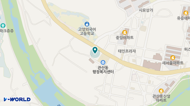 (주)복음의료기 위치 지도
