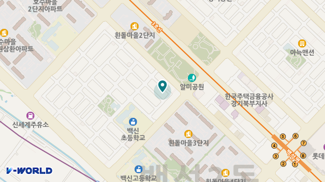 우리재가복지센터 위치 지도