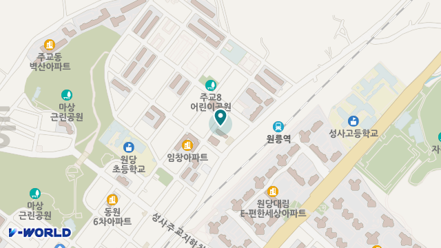 원당재가노인복지센터 위치 지도