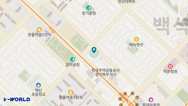 해피데이 노인복지센터 위치 지도