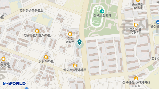 복음주야간보호센터 위치 지도