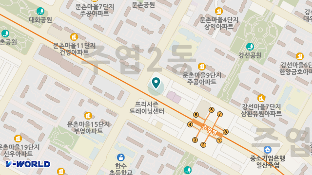아들딸방문요양 위치 지도