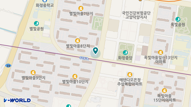 한마음노인재가복지센터 위치 지도