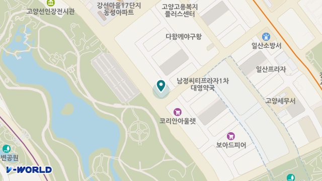 새소망방문요양센터 위치 지도