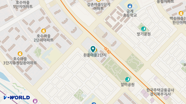사랑노인복지센터 위치 지도