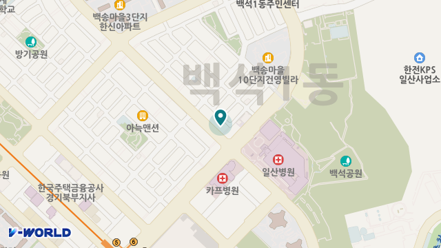 정다운의료기 위치 지도