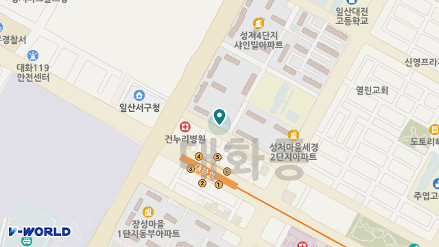 아가페방문요양센터 위치 지도