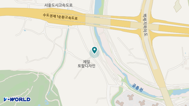 가나안뜰노인복지센터 위치 지도