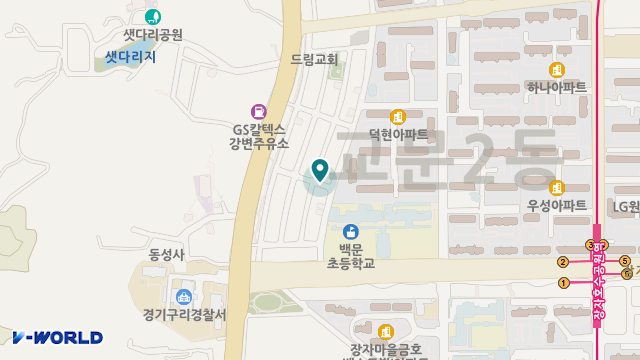 다올방문요양센터 위치 지도