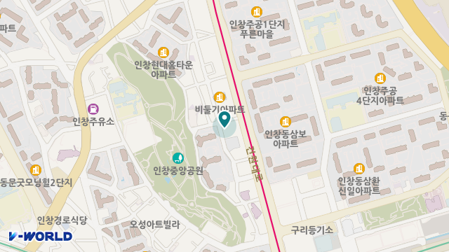 온가정방문요양센터 위치 지도