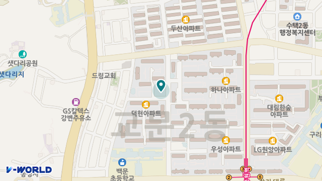 봄날방문요양센터 위치 지도