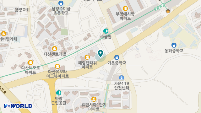 마음과마음노인복지센터 위치 지도