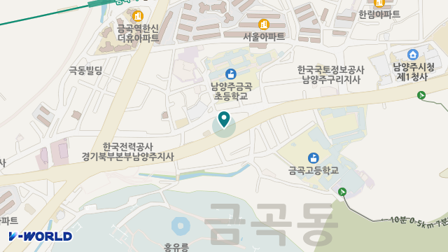 초록빛실버센터 위치 지도