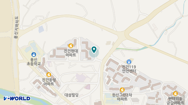 케어링핸즈 위치 지도
