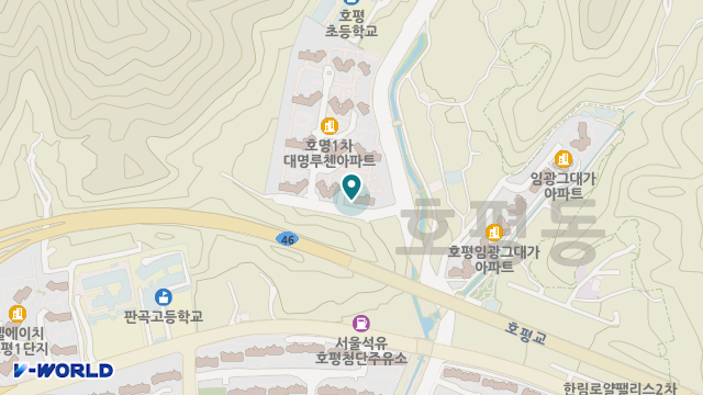 행복한노인복지센터 위치 지도