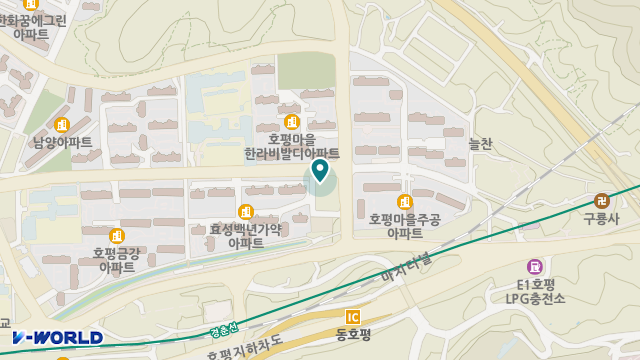 봄날노인복지센터 위치 지도