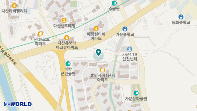 다산봄빛주간보호센터 위치 지도