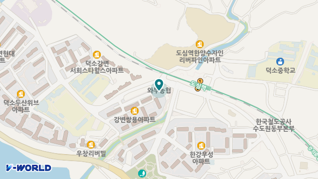 와부효방문요양센터 위치 지도