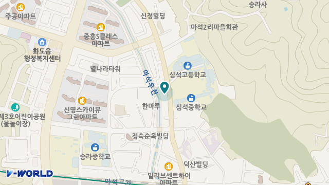 소나무주간보호 위치 지도
