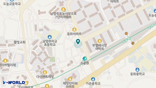 늘봄노인복지센터 위치 지도