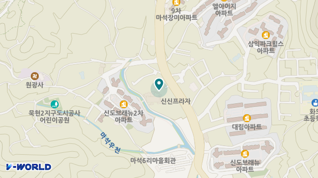 돕는사랑 위치 지도