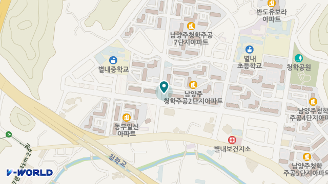 별내엘림재가복지센터 위치 지도