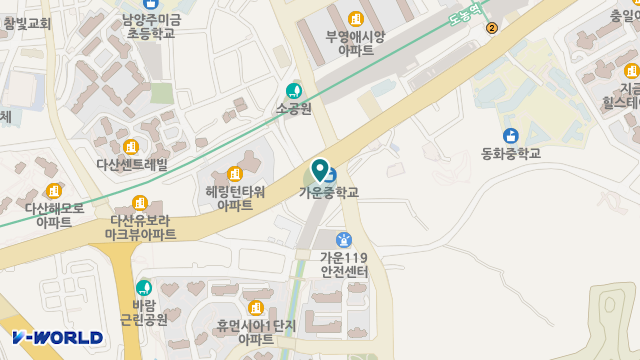 A+미소방문요양센터 위치 지도