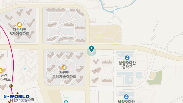 동구재가복지센터 위치 지도