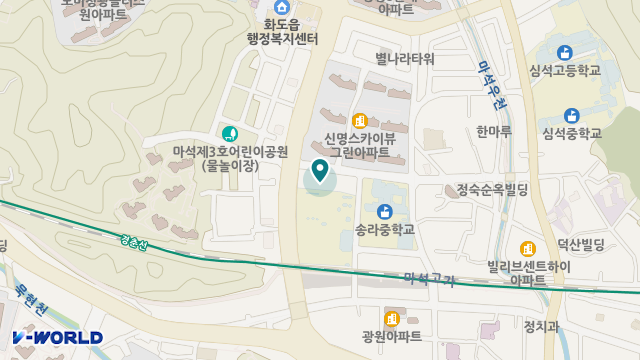 그린재가노인복지센터 위치 지도