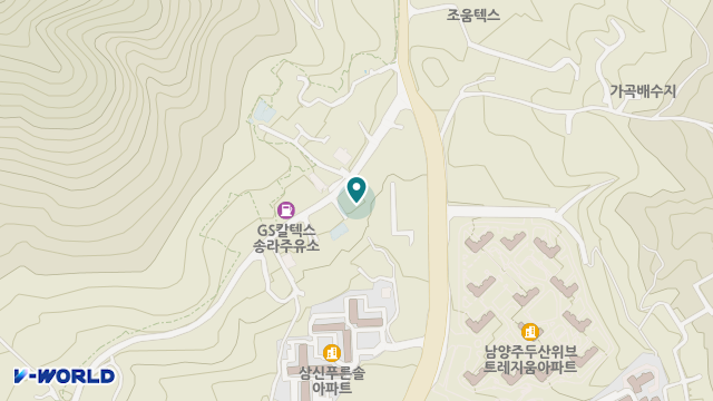남양주사랑 복지용구 위치 지도