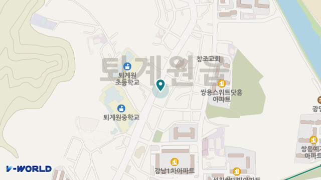 (주)가족한마음복지센터 위치 지도