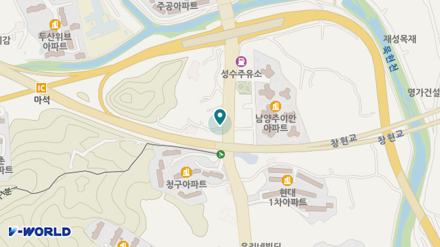 희망나무 노인복지센터 위치 지도