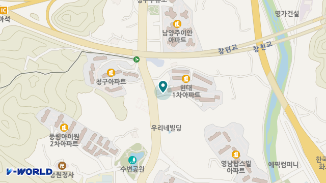 중앙요양센터 위치 지도