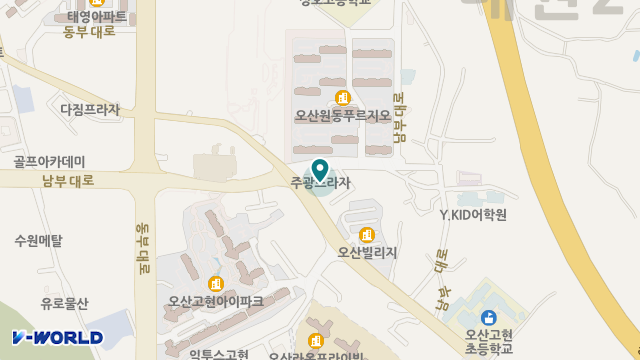 데이지주야간보호센터 위치 지도