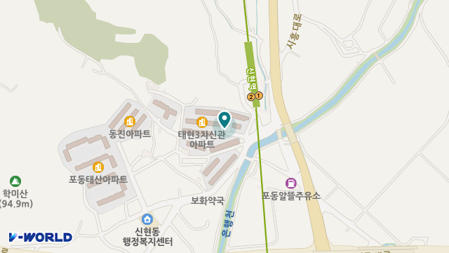 다원복지센터 위치 지도