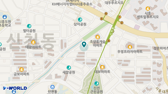 시온재가장기요양센터 위치 지도