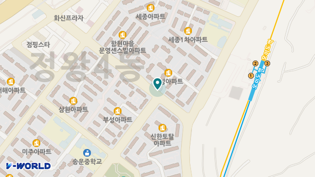 으뜸노인복지센터 위치 지도