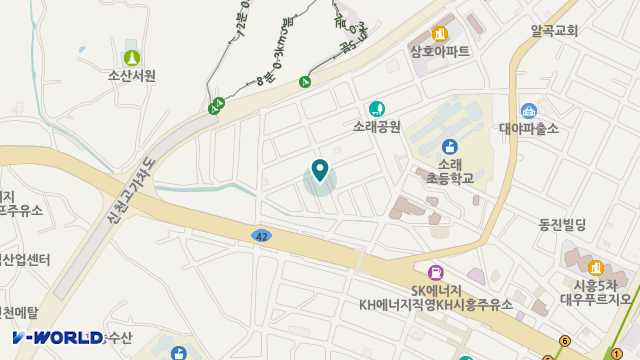 은빛노인복지센터 위치 지도
