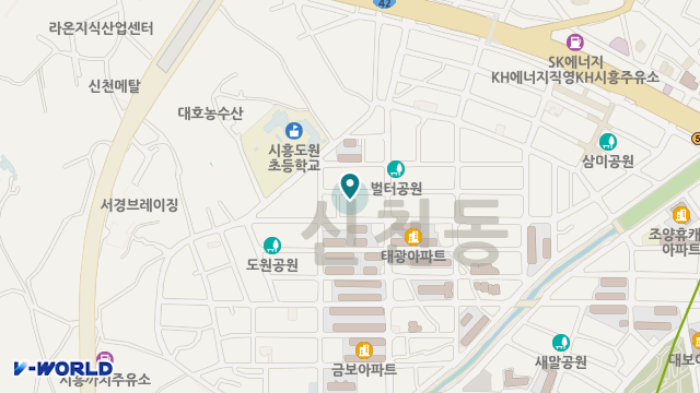 수재가노인복지센터 위치 지도